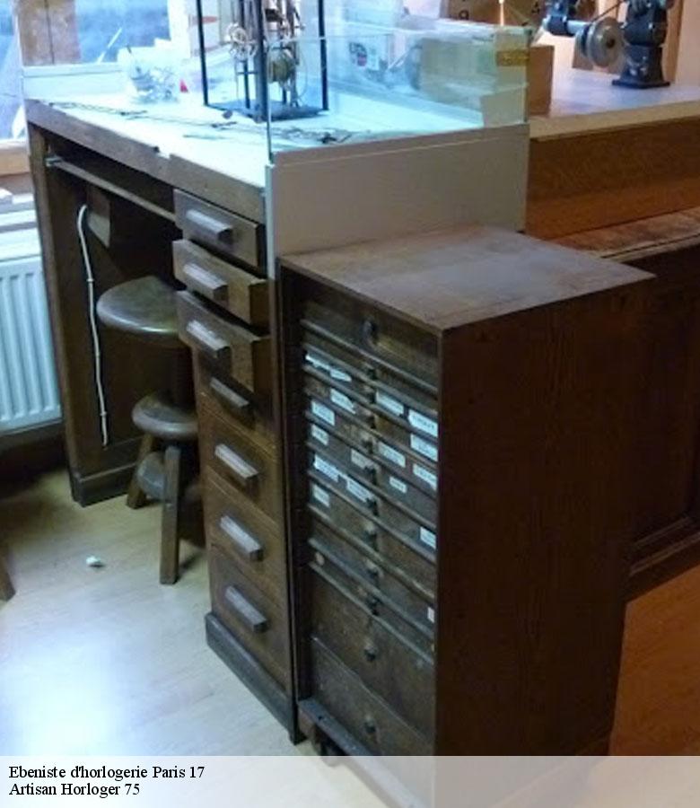 Ebeniste d'horlogerie paris-17-75017 Artisan Horloger 75
