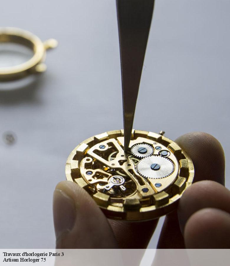 Travaux d'horlogerie paris-3-75003 Artisan Horloger 75