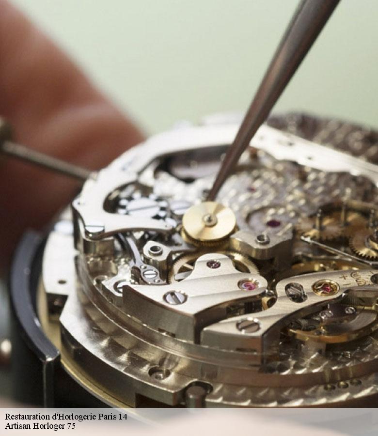 Restauration d'Horlogerie paris-14-75014 Artisan Horloger 75