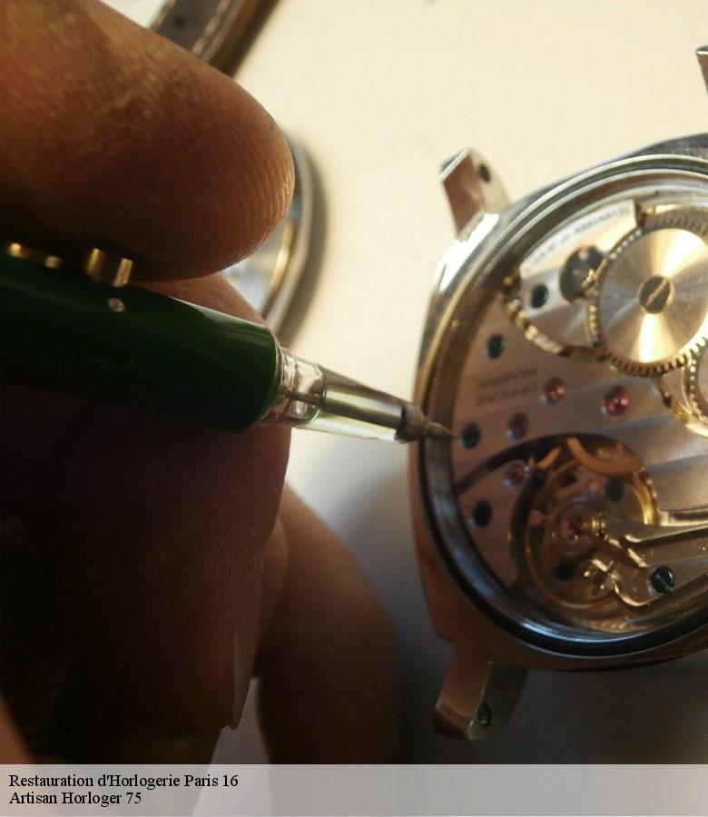 Restauration d'Horlogerie paris-16-75016 Artisan Horloger 75